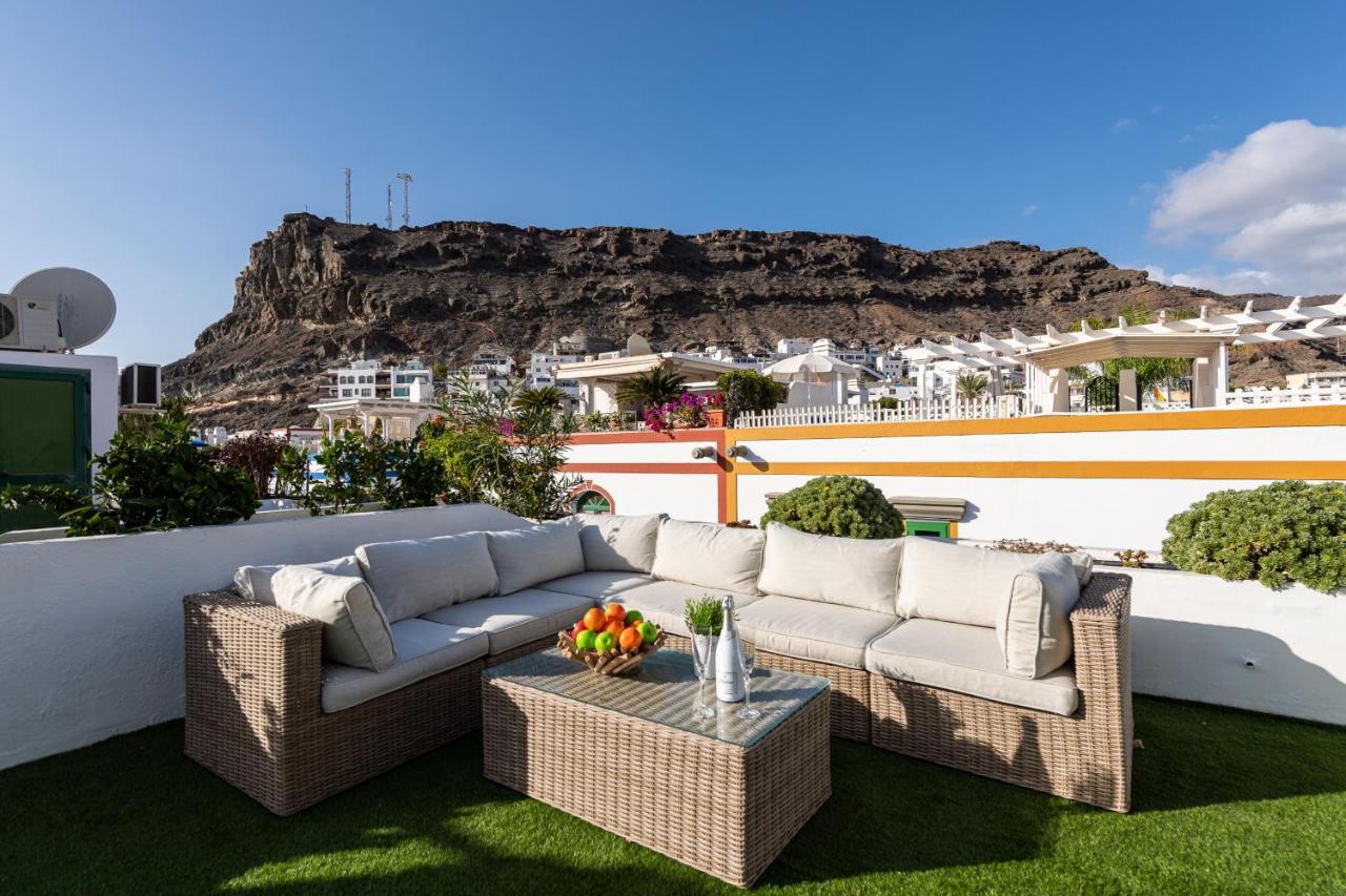 Stunning Apartment First Line Mogan Port - Gran Canaria Stays Puerto De Mogan Exteriör bild